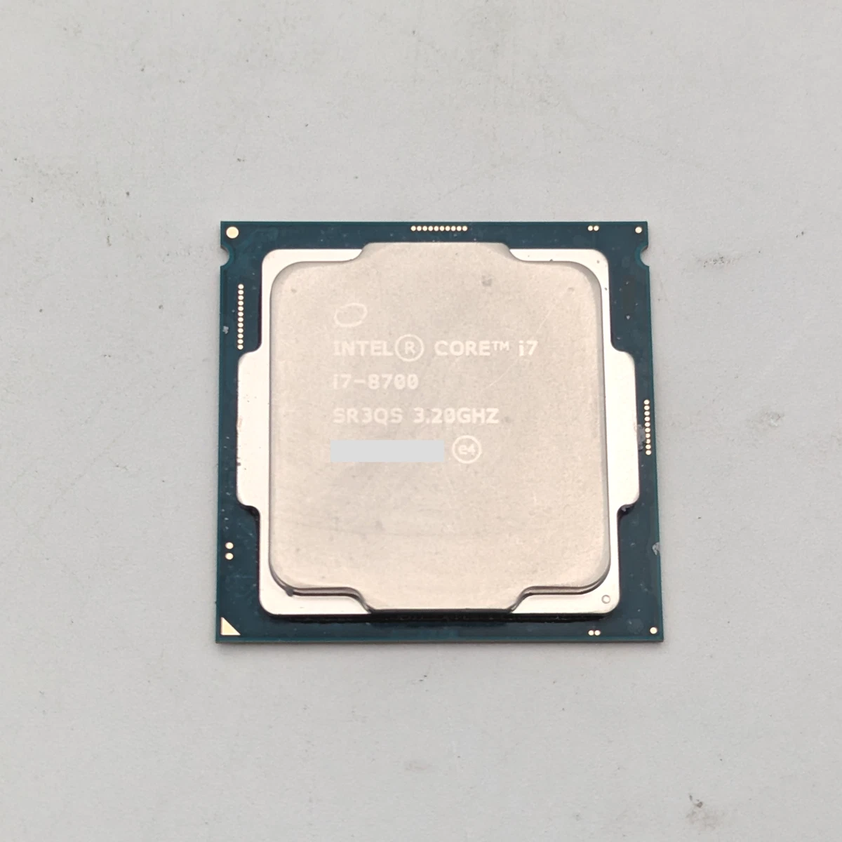 Intel LGA 1151/H4 Socket Type Intel Core i7-8700 Processor Model