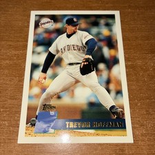 1996 Topps Series 2 #313 Trevor Hoffman San Diego Padres Baseball Base Card