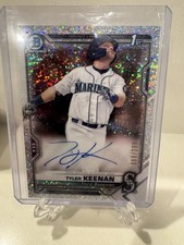 2021 Bowman Chrome - Prospect Autographs Tyler Keenan #CPA-TK Speckle Refractor