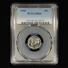 1950 10C PR66 PCGS Proof Roosevelt Silver Dime