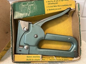 Vintage 1960’s Arrow JT-21 Staple Gun with Original Box