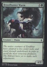 Broodhunter Wurm - Battle for Zendikar: #171, Magic: The Gathering Nm C263