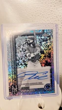2025 Topps Chrome Update Jesse Winker Mini Diamond SSP Auto