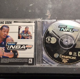 Sega Sports NFL 2K2 Dreamcast Online Multi-Player VMU VGA Box Sports Game
