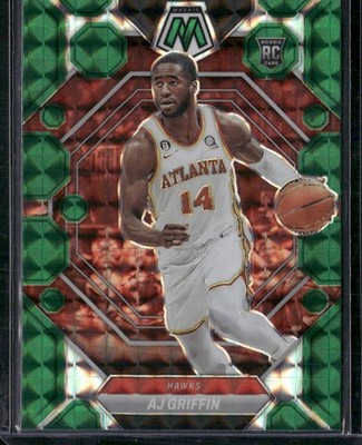 2022-23 Panini Mosaic #201 AJ Griffin Green