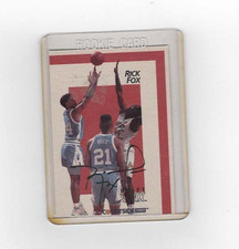 1991-92 Courtside Basketball Draft Pix Card #21 Rick Fox RC Boston Celtics