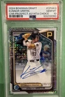 2024 Bowman Draft Konnor Griffin Chrome Auto HTA Choice Refractor /150 PSA 10
