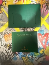 Genuine New Style Rolex Card Holder Guarantee Manual Booklet 2016-now