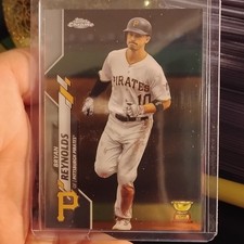 Topps 2020 Chrome Bryan Reynolds All-Star Rookie #17 Pirates MLB Baseball Card. rookie card picture