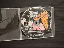 Grand Theft Auto III 3 & Vice City PS2 2 Game Lot Disc Only Tested Working