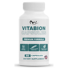 (1 Pack) Vitabion Blood Support Pills Vita Bion Vitamin Supplement Capsules