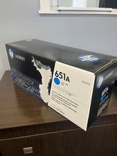 NEW Genuine HP Laserjet 651A CE341A Cyan Printer Ink Toner Cartridge MFP M775