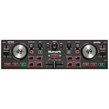 Numark DJ2GO2 Touch Pocket DJ Controller with Touch-Capacitive Jog Wheels