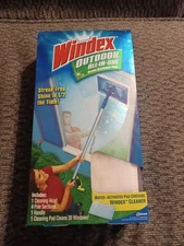 NEW SEALED Windex Outdoor All In One Glass and Window Cleaner Tool Starter Kit