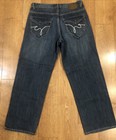Ecko UNLTD Baggy Fit Blue Jeans Rap Skater Grunge Wide Leg Size 36 Inseam 32” — photo 3