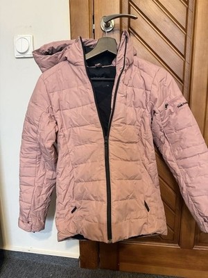 women peak performance jacket pink