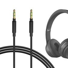 GEEKRIA Audio Cable Compatible with Beats Studio 1/8" 3.5mm to 3.5mm, Black