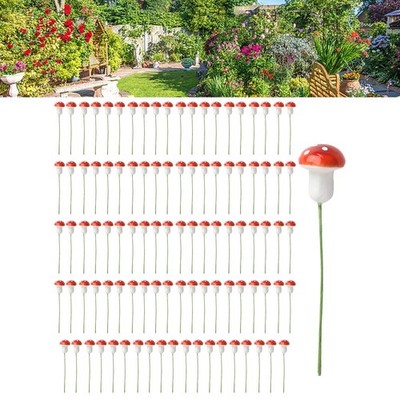 DIY Fee Garten Dekoration kleine Schaumstoff Pilz Ornamente 25er oder 100er Set
