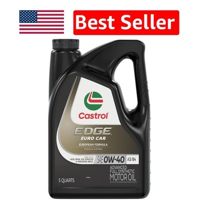Advanced Edge Euro 0W-40 A3/B4 Motor Oil   Engine Protection for European Cars