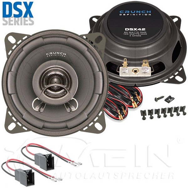Crunch Auto Lautsprecher FüR Volvo S40 I Typ V 1995-2003 Armaturenbrett #Aobo-image