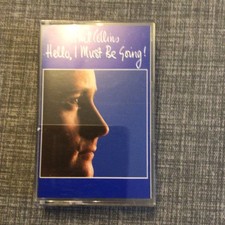 PHIL COLLINS - HELLO  I MUST BE GOING - TAPE CASSETTE ALBUM