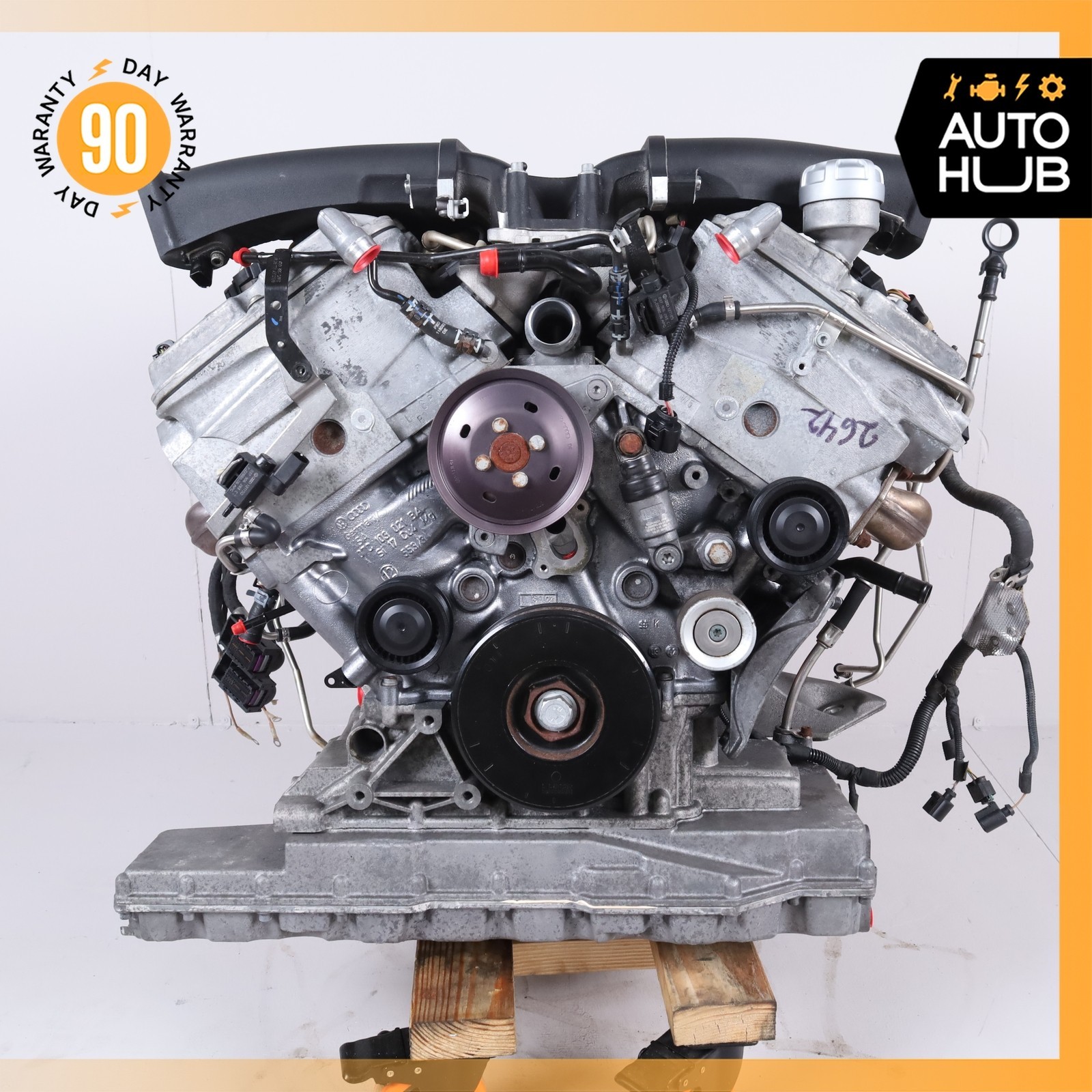 13-18 Bentley Continental GT Speed GTC 6.0L W12 Engine Motor Assembly OEM 30k