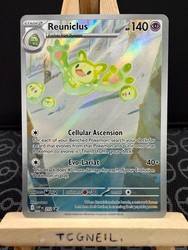 Reuniclus SVP 212 Black Star Promo Illustration Rare