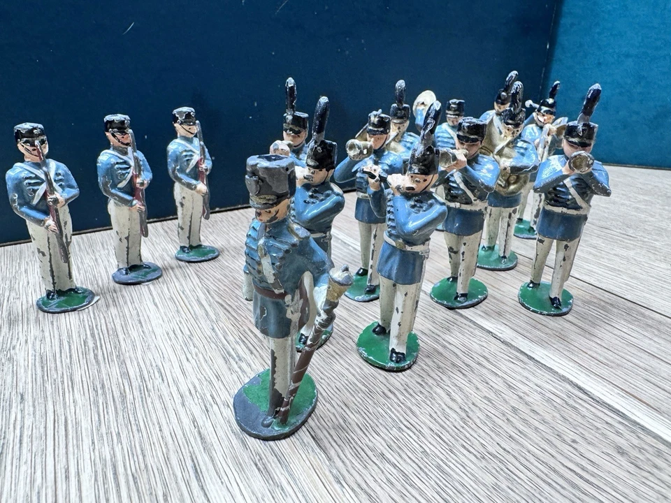 Timpo: Escasa banda de cadetes de West Point.  Posguerra c1950s. Sin caja Foto 2 de 4