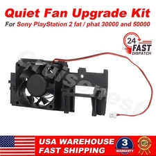 Quiet Cooling Fan Upgrade Kit For Sony PlayStation 2 Fat / phat SCPH-30000 50000