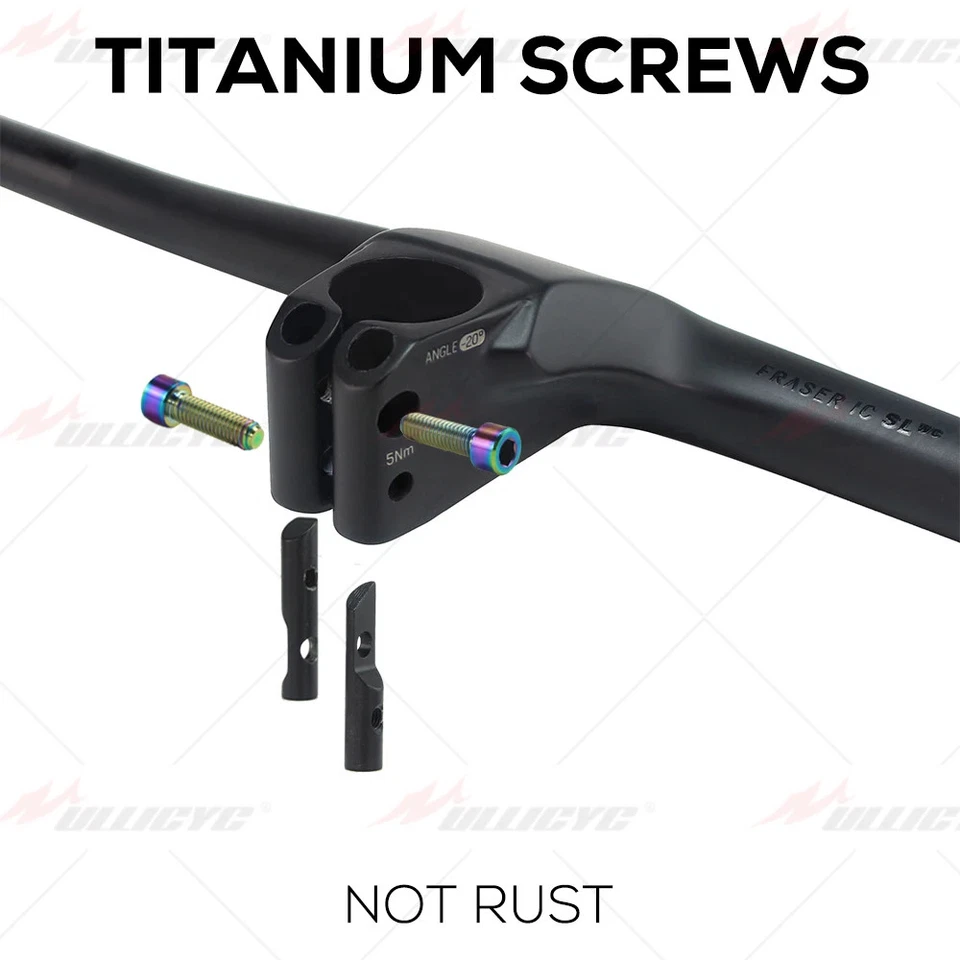 SYNCROS Handlebar FRASER IC SL WC 740MM -20 Degree Carbon Integrated Riser Bar - Image 3 of 4