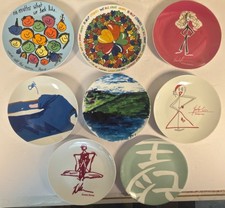 Churchill Whatever It Takes Celebrity Plate Lot Bowie Roger Moore Armani Kidman