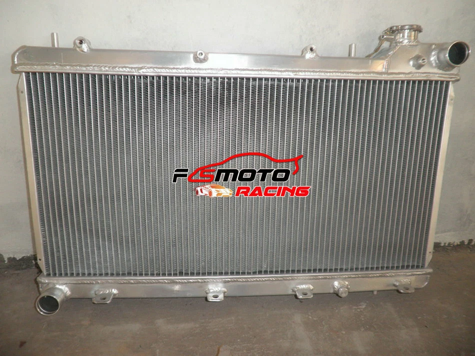 ПОДХОДИТ 1993-1998 1994 1995 1996 1997 Subaru Impreza GC8 MT алюминиевый радиатор - Изображение 2 из 4