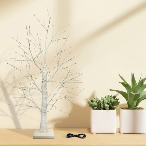 LED Birch Tree Light 144 LED Artificial Tree Lamp with Timer 24inch Denaz - Picture 8 of 11