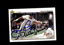 Skeeter Barnes & Danny Tartabull 1992 Upper Deck authentic autographed card