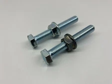 NEW YAMAHA RAPTOR 660 ALL YEAR CHAIN ADJUSTER BOLTS NUTS