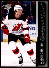 Mason Geertsen 2021-22 Upper Deck Young Guns RC #470 New Jersey Devils