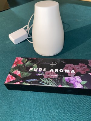 InnoGear Essential Oil Diffuser w/Cord And Set of Pure Aroma Essential Oils
