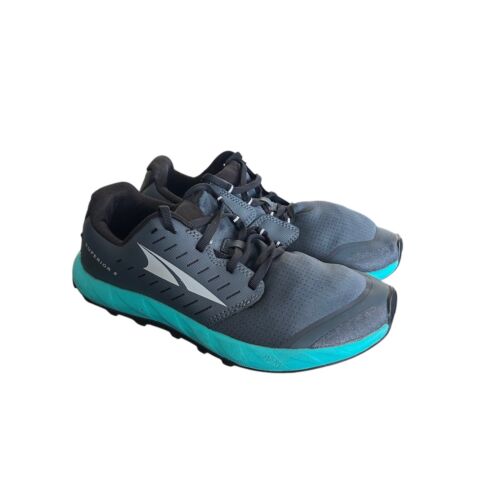 Altra Women’s Superior 5 ALOA5483202 Gray Teal Trail Running Shoes Size 8