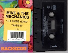 Mike The Mechanics Living Years 1989 Cassette Tape Single Pop Dance Rock