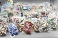 Assorted Hair Scrunchies, New In Bags, Lot Of 50 Many Colors, Designs