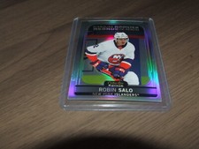 2021-22 O-Pee-Chee Platinum rainbow  marquee rookie # 294 robin salo