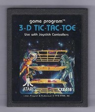 3-d tic-tac-toe authentique version originale atari 2600