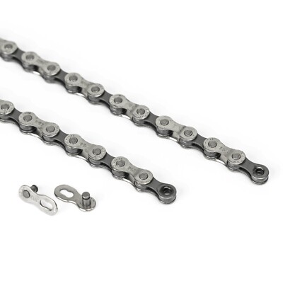 URHELP Fahrradkette 6/7/8 Fach - 116 Glieder Mit Kettenwerkzeug Set