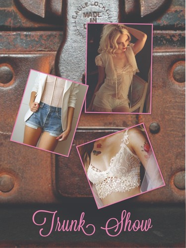 Claire Pettibone Cami Tank Butterflies ALYSSIA Lace M NWT + L Bella Violet Thong - Picture 13 of 13
