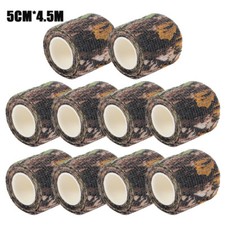 10 Rolls Hunting Military Bionic Camouflage Rifle Gun Wrap Camping Stealth Tape