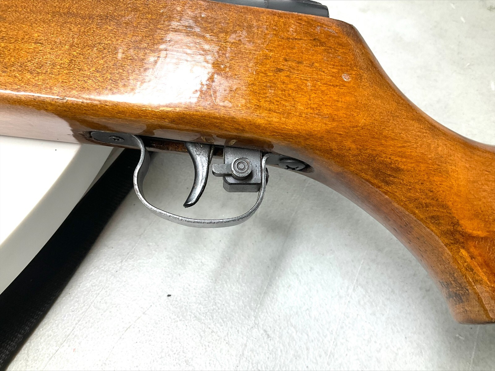 Vintage Chinese Side Lever Air Rifle, .177 Cal. Pellet Made in Shanghai