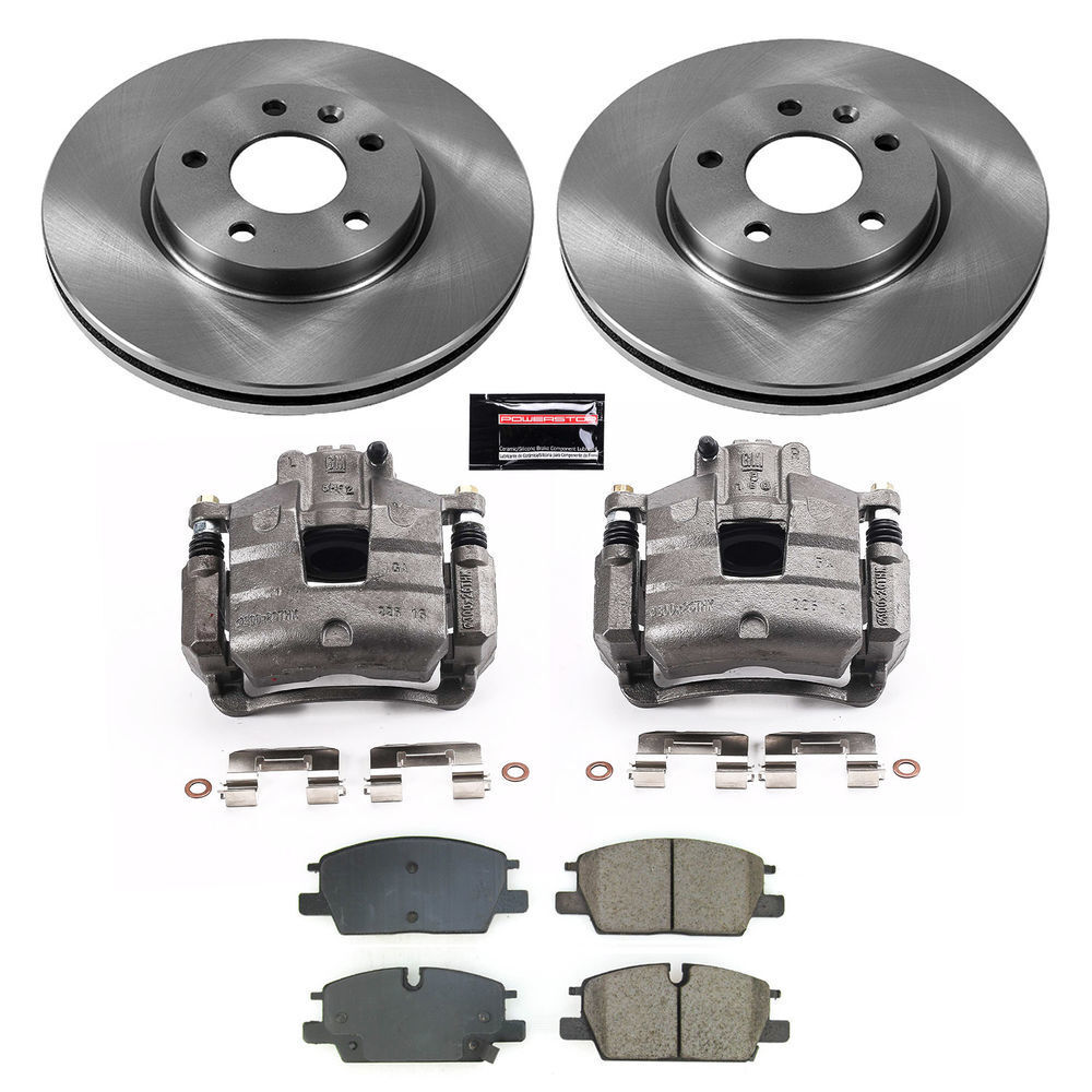 PowerStop Brake Kit with Calipers | 2014–2017 Nissan Juke (KCOE7881)