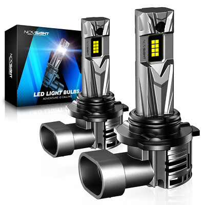 NOVSIGHT HB3 9005 LED Headlight Bulbs 18000LM 6500K 70W 11-18V