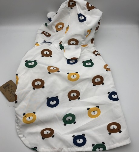 iBeans gefütterte Hunde-Regenjacke mit Kapuze Medium - Bild 2 von 8