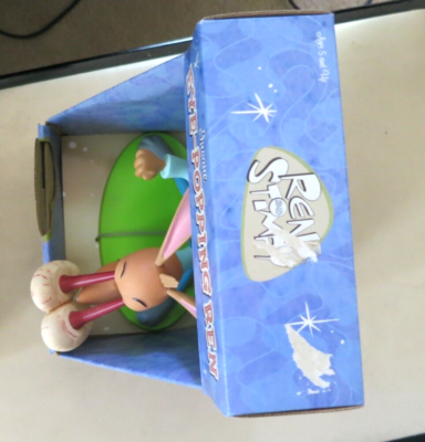 2004年製レン&スティンピーフィギュア3体セット Sababa Toys Rare vintage Ren and Stimpy Sababa Figure 2004 EYE-POPPING REN NEW
